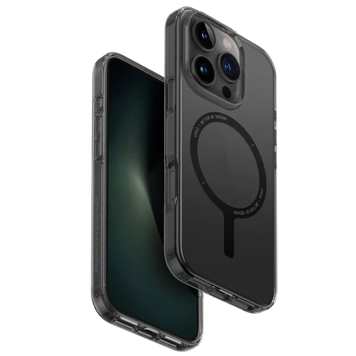Uniq Apple iPhone 16 Pro Clario Magsafe Kapak - Siyah