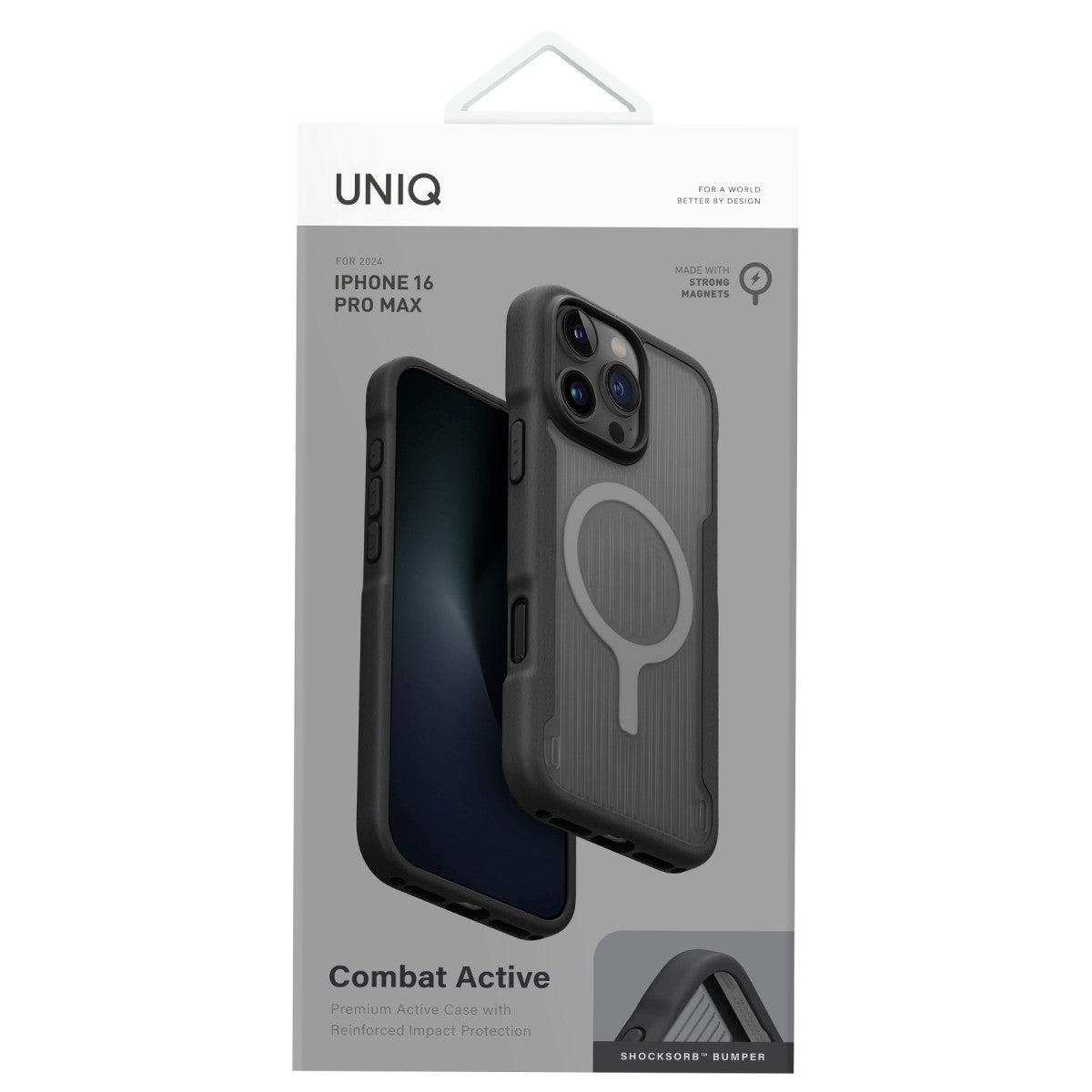 Uniq Apple iPhone 16 Pro Combat Active Magsafe Kapak