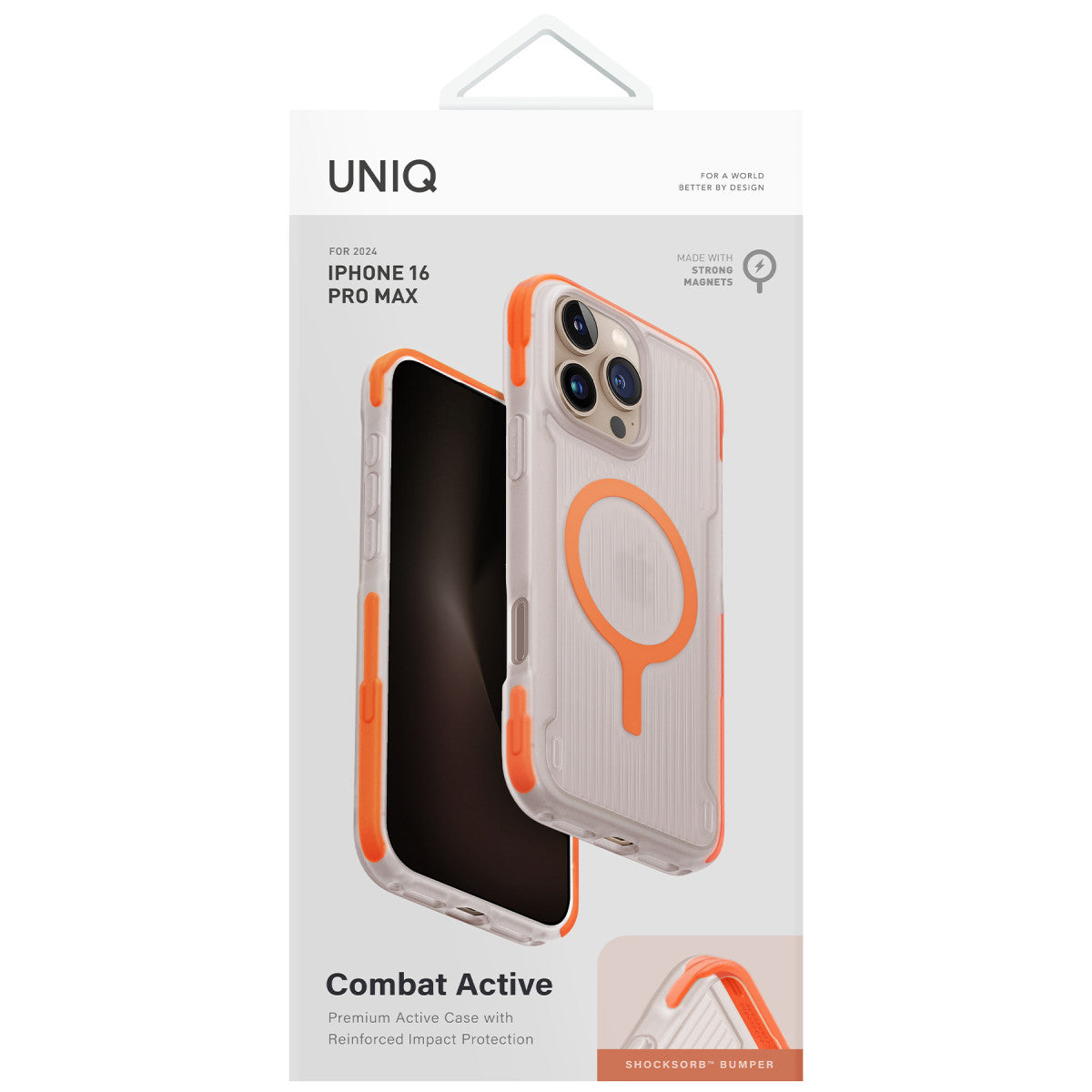 Uniq Apple iPhone 16 Pro Combat Active Magsafe Kapak