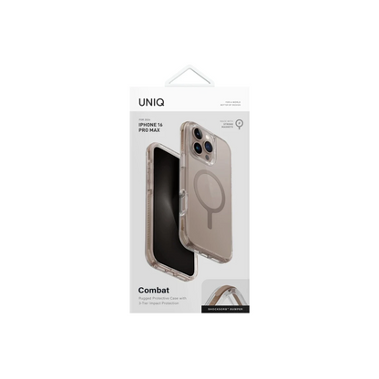 Uniq Apple iPhone 16 Pro Combat Magsafe Kapak - Gold