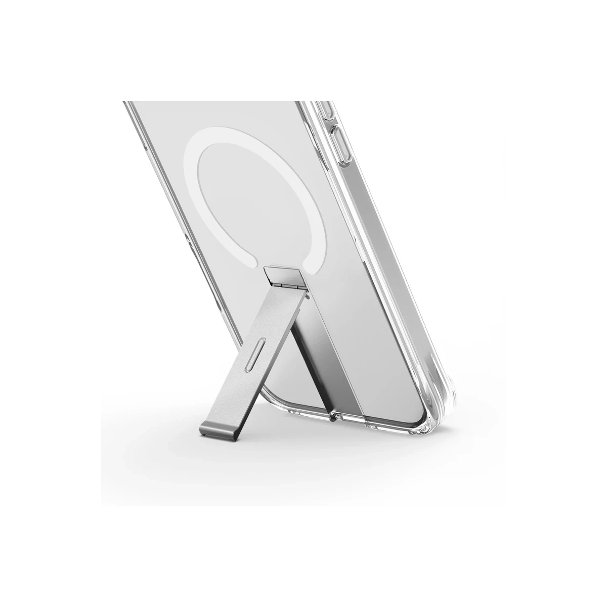 Uniq Apple iPhone 16 Pro Eleva Standlı Magsafe Kapak - Şeffaf