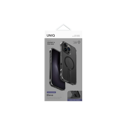 Uniq Apple iPhone 16 Pro Eleva Standlı Magsafe Kapak - Siyah