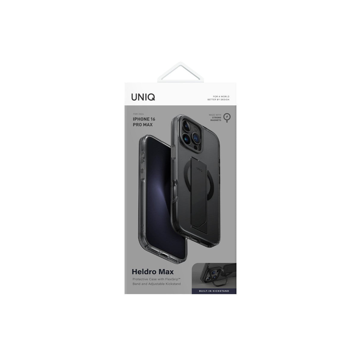 Uniq Apple iPhone 16 Pro Heldro Max Magsafe Standlı Kapak
