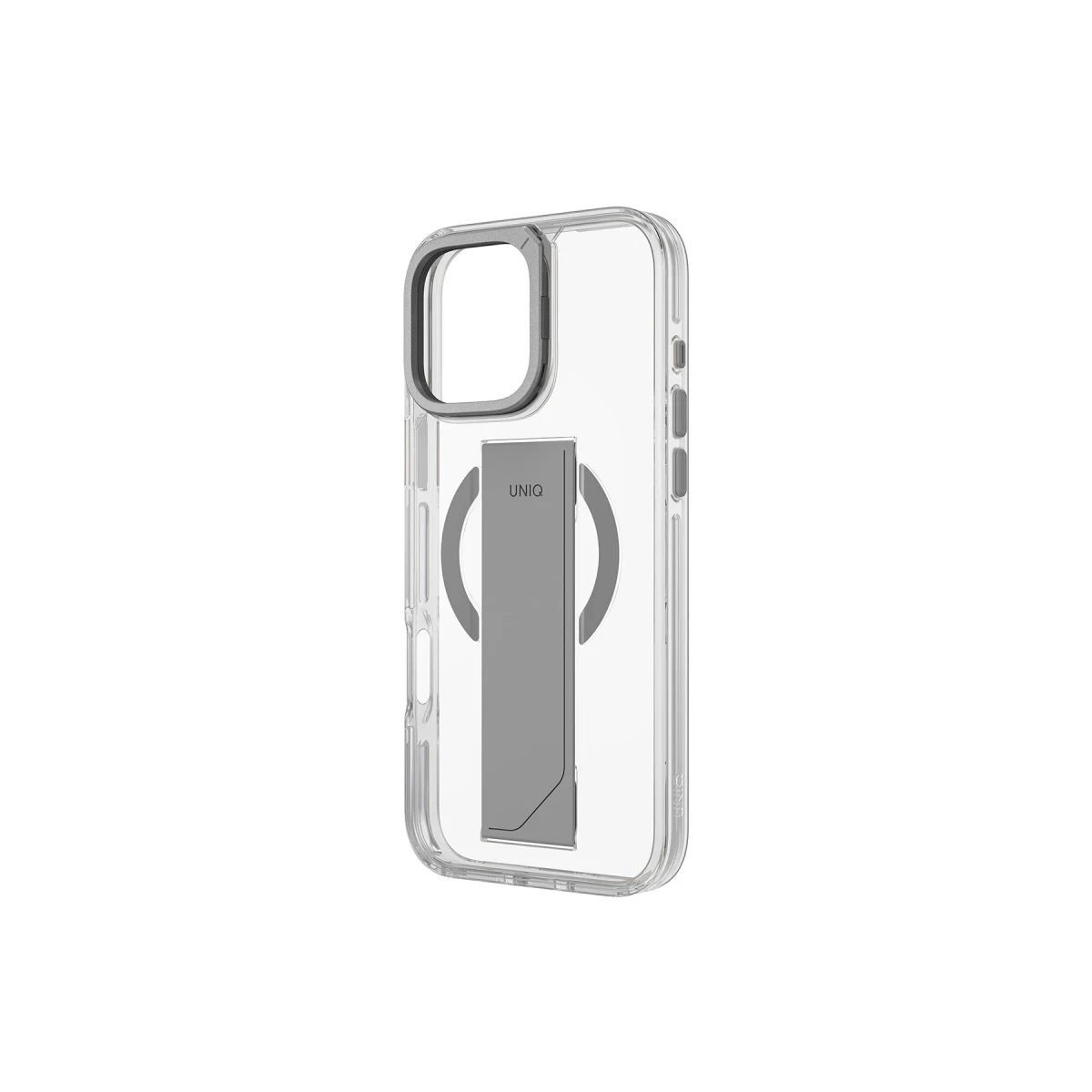 Uniq Apple iPhone 16 Pro Heldro Max Magsafe Standlı Kapak - Titan Gri