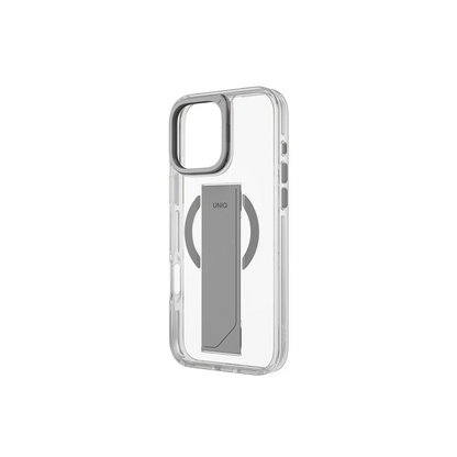 Uniq Apple iPhone 16 Pro Heldro Max Magsafe Standlı Kapak - Titan Gri