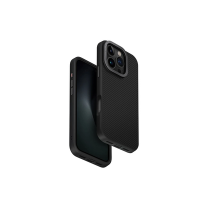 Uniq Apple iPhone 16 Pro Keva Max Karbon Magsafe Kapak - Siyah