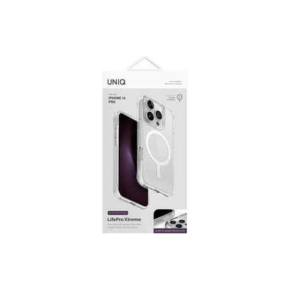 Uniq Apple iPhone 16 Pro LifePro Xtreme Magsafe Kapak - Simli