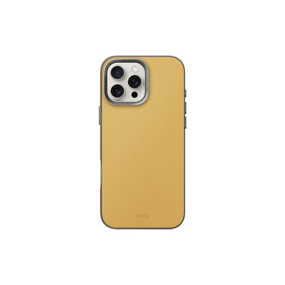 Uniq Apple iPhone 16 Pro Lyden DS Magsafe Kapak - Sarı