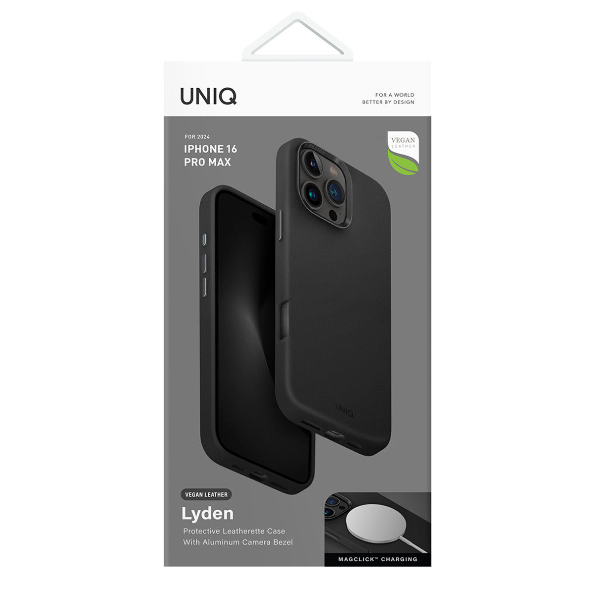 Uniq Apple iPhone 16 Pro Lyden Magsafe Deri Kapak
