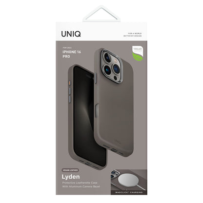 Uniq Apple iPhone 16 Pro Lyden Magsafe Deri Kapak