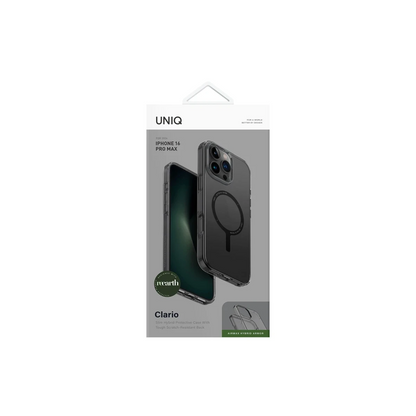 Uniq Apple iPhone 16 Pro Max Clario Magsafe Kapak - Siyah
