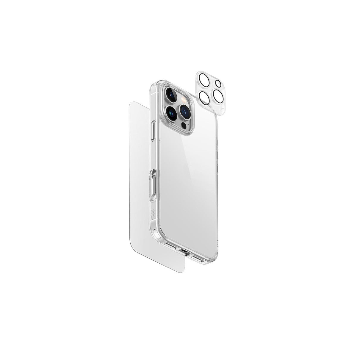 Uniq Apple iPhone 16 Pro Max Clearvue 3in1 Set Kapak