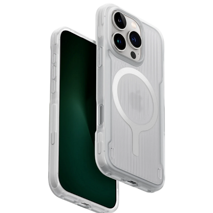 Uniq Apple iPhone 16 Pro Max Combat Active Magsafe Kapak - Şeffaf Fosforlu
