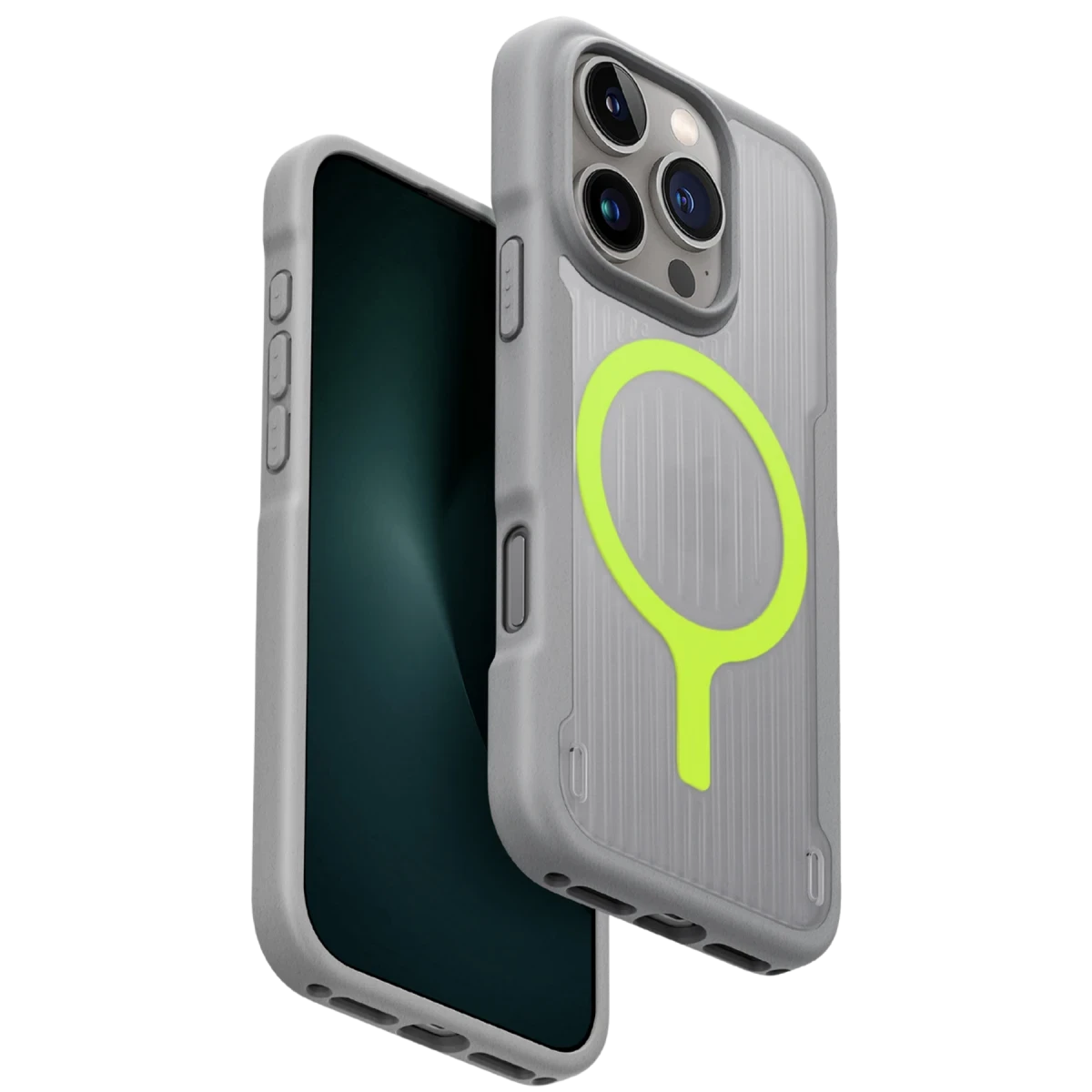 Uniq Apple iPhone 16 Pro Max Combat Active Magsafe Kapak - Titan Gri