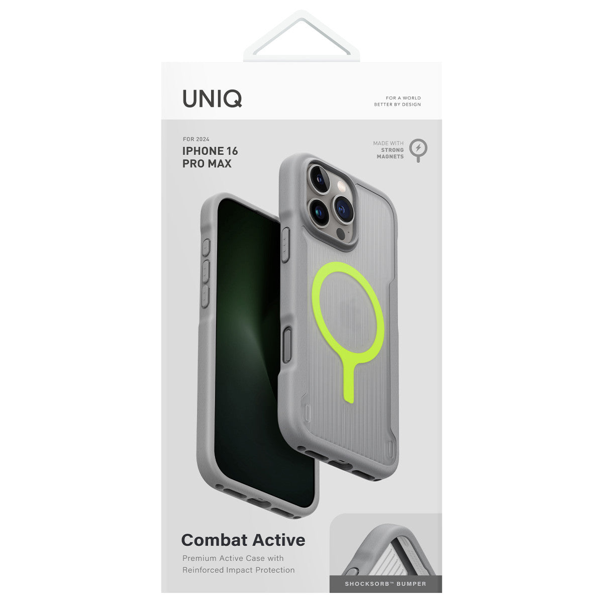 Uniq Apple iPhone 16 Pro Max Combat Active Magsafe Kapak