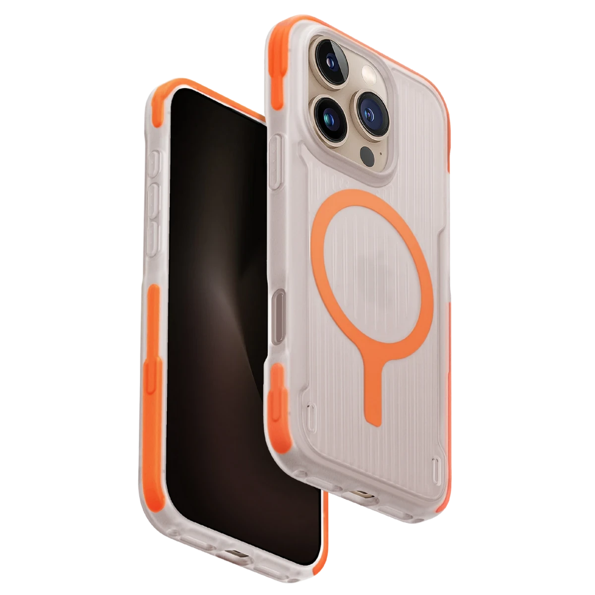 Uniq Apple iPhone 16 Pro Max Combat Active Magsafe Kapak - Turuncu