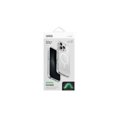 Uniq Apple iPhone 16 Pro Max Combat Magsafe Kapak - Beyaz