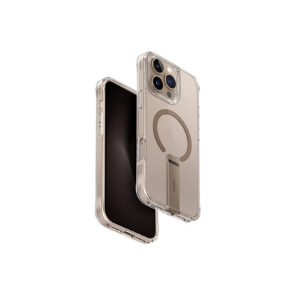 Uniq Apple iPhone 16 Pro Max Eleva Standlı Magsafe Kapak - Gold