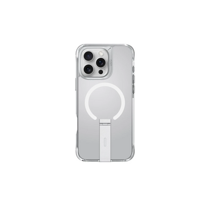 Uniq Apple iPhone 16 Pro Max Eleva Standlı Magsafe Kapak - Şeffaf