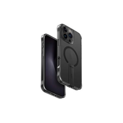 Uniq Apple iPhone 16 Pro Max Eleva Standlı Magsafe Kapak - Siyah