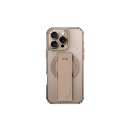 Uniq Apple iPhone 16 Pro Max Heldro Max Magsafe Standlı Kapak - Gold