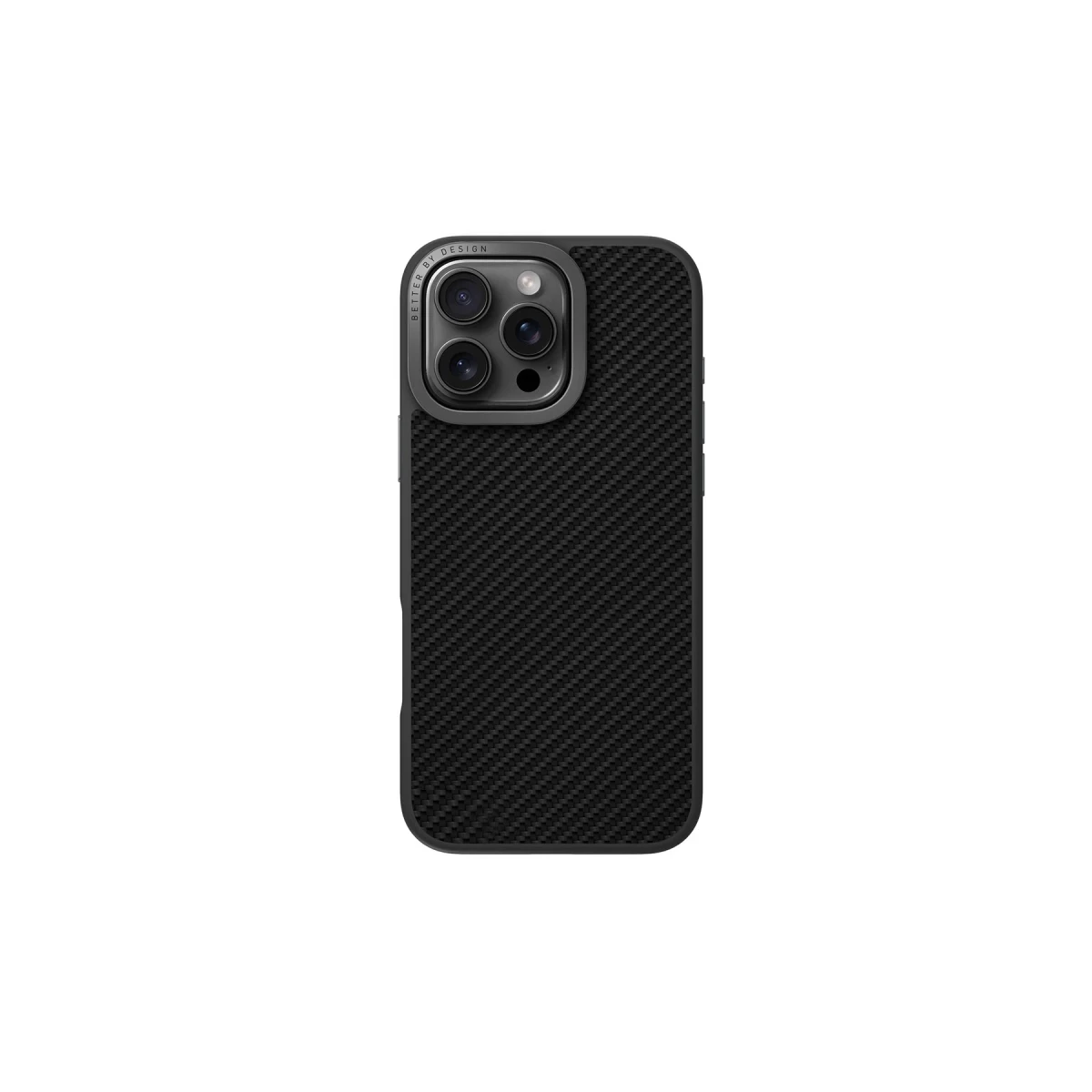 Uniq Apple iPhone 16 Pro Max Keva Max Karbon Magsafe Kapak - Siyah