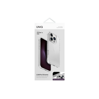 Uniq Apple iPhone 16 Pro Max LifePro Xtreme Kapak - Şeffaf