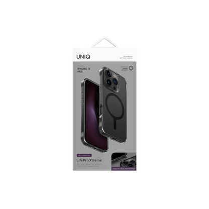 Uniq Apple iPhone 16 Pro Max LifePro Xtreme Magsafe Kapak - Siyah