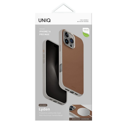 Uniq Apple iPhone 16 Pro Max Lyden DS Magsafe Kapak - Bej