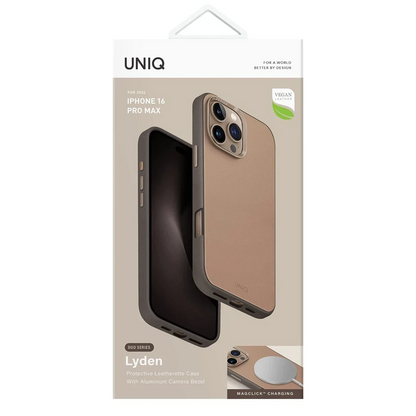 Uniq Apple iPhone 16 Pro Max Lyden DS Magsafe Kapak - Gri