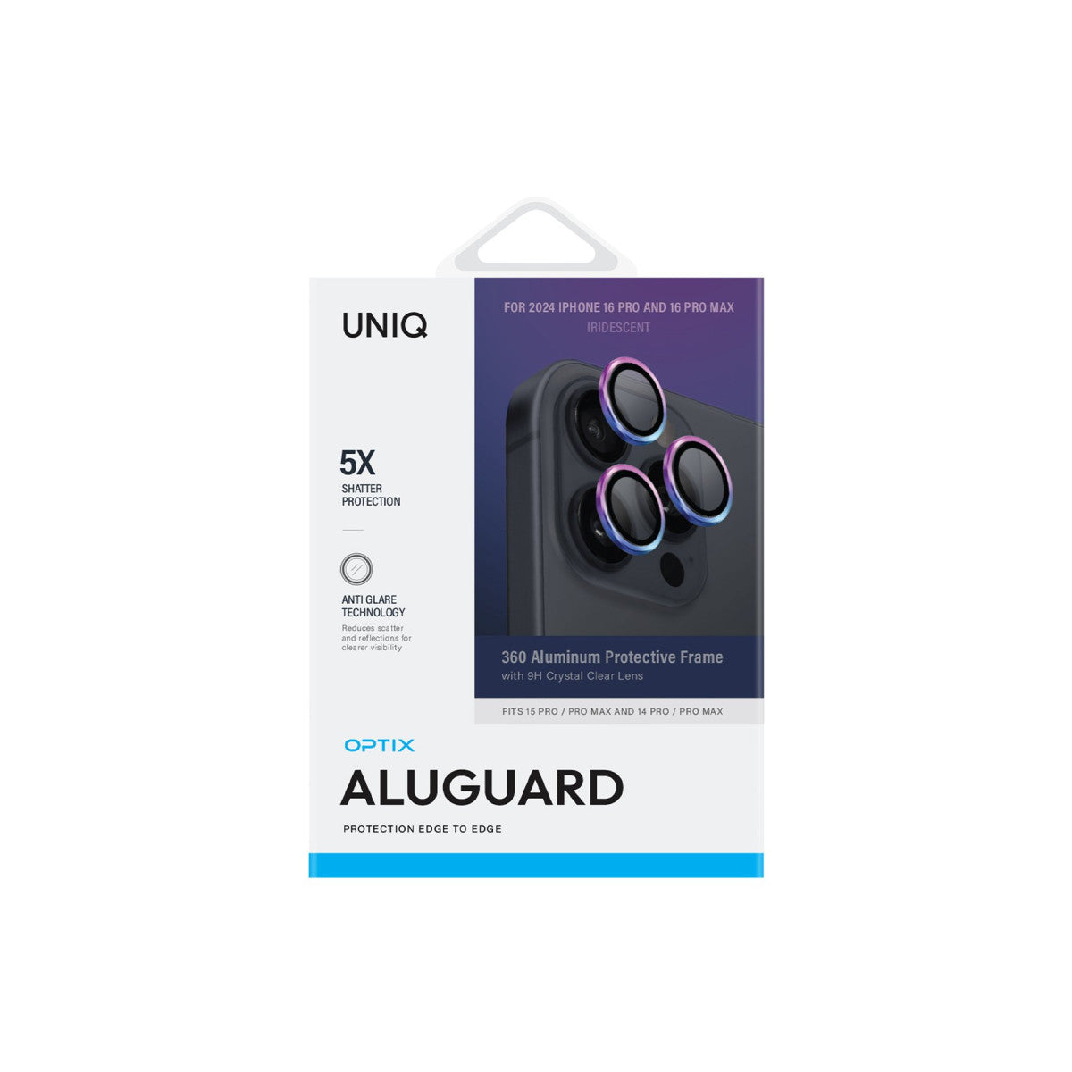 Uniq Apple iPhone 16 Pro Max Optix Alüminyum Kamera Lens Koruyucu