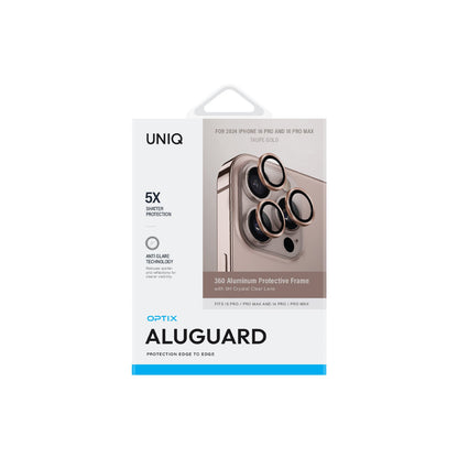 Uniq Apple iPhone 16 Pro Max Optix Alüminyum Kamera Lens Koruyucu