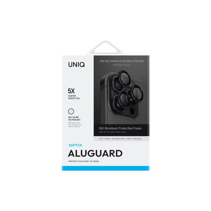 Uniq Apple iPhone 16 Pro Max Optix Alüminyum Kamera Lens Koruyucu