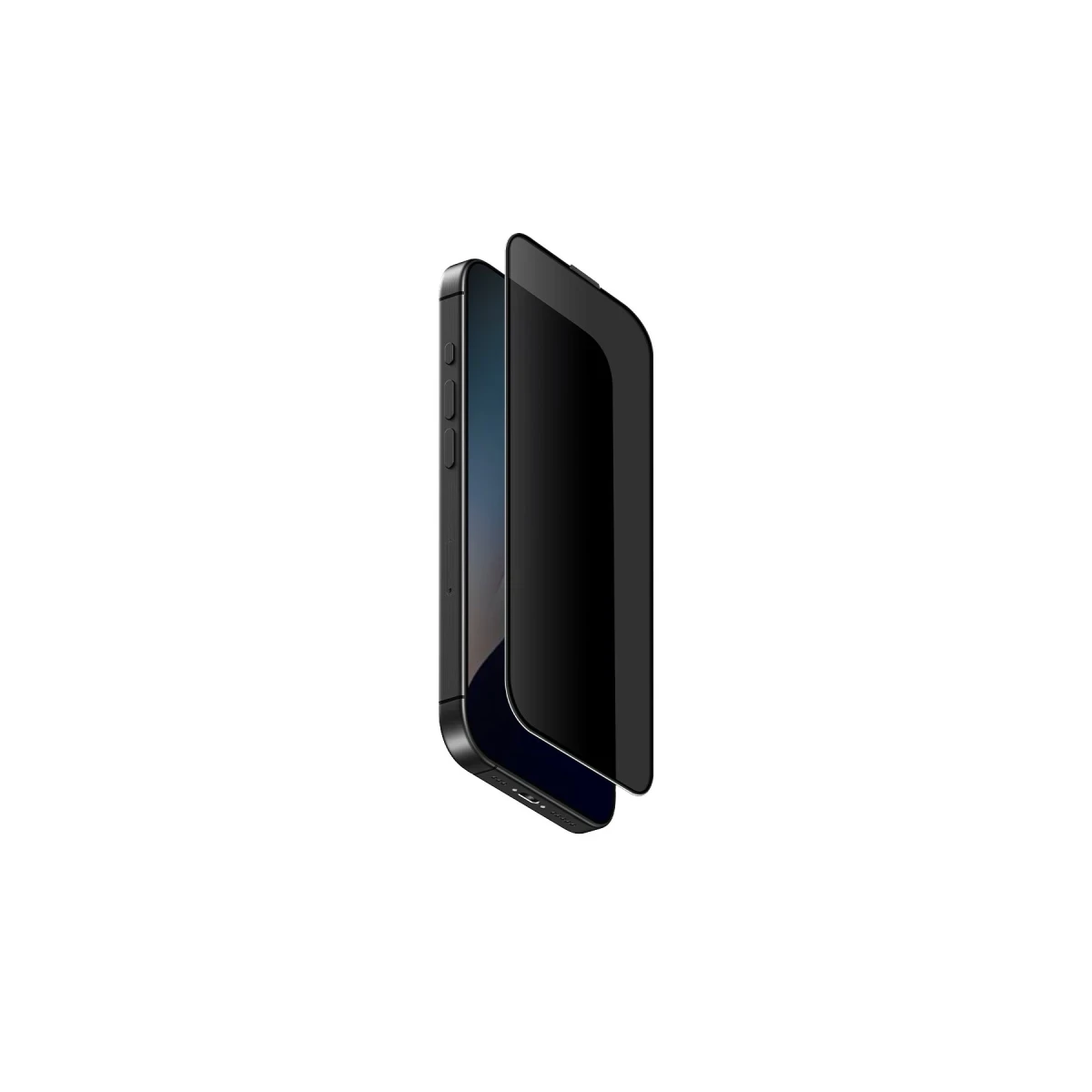 Uniq Apple iPhone 16 Pro Max Optix Hayalet Cam Ekran Koruyucu - Siyah