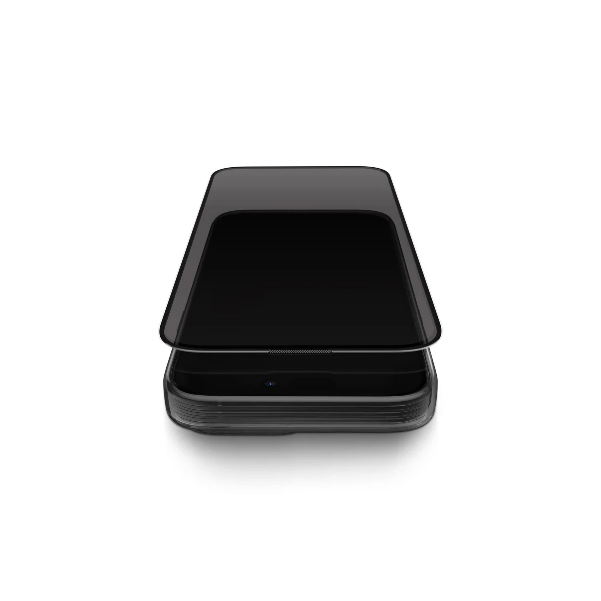 Uniq Apple iPhone 16 Pro Optix Hayalet Cam Ekran Koruyucu - Siyah