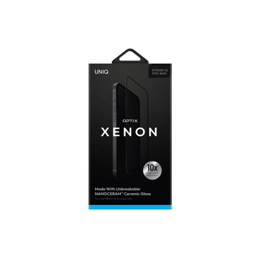 Uniq Apple iPhone 16 Pro Optix Xenon Nanocream Cam Ekran Koruyucu - Siyah