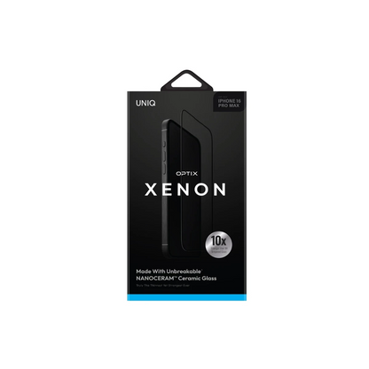 Uniq Apple iPhone 16 Pro Optix Xenon Nanocream Cam Ekran Koruyucu - Siyah