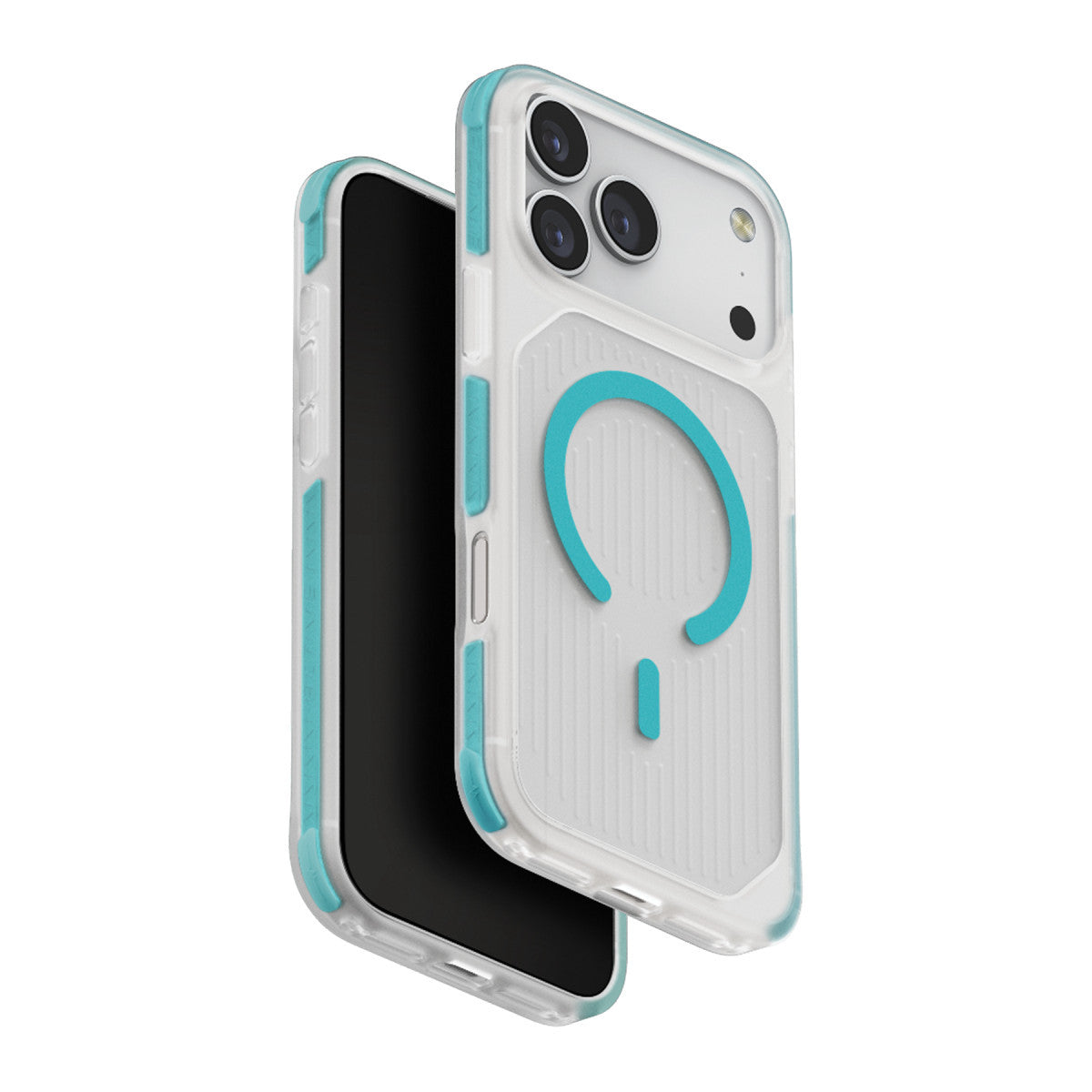 Uniq Apple iPhone 17 Pro Combat Active Magsafe Kapak - Siyah-Turuncu