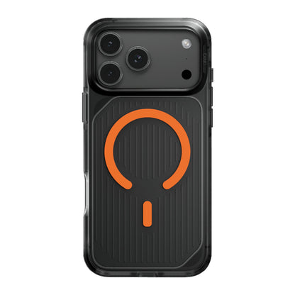 Uniq Apple iPhone 17 Pro Combat Active Magsafe Kapak - Siyah-Turuncu