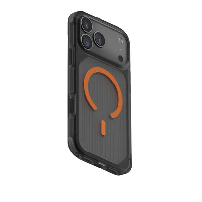 Uniq Apple iPhone 17 Pro Combat Active Magsafe Kapak - Siyah-Turuncu
