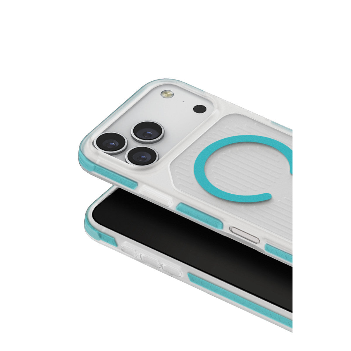 Uniq Apple iPhone 17 Pro Max Combat Active Magsafe Kapak - Siyah-Turuncu