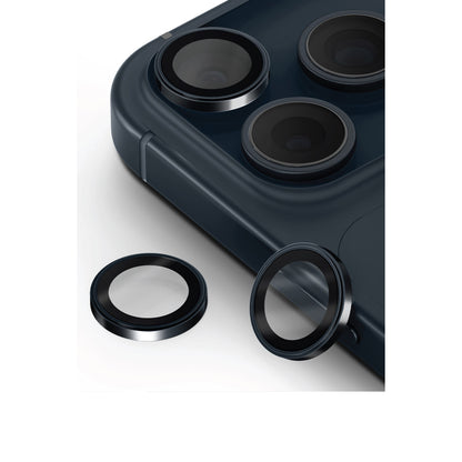 Uniq Apple iPhone 17 Pro Max Optix Çelik Çerçeveli Sapphire Kamera Lens Koruyucu