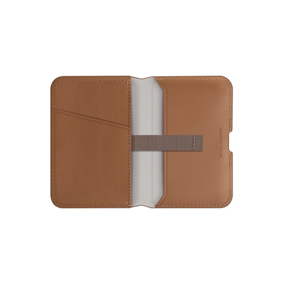 Uniq Lyden DS RFID-Block Manyetik Cüzdan - Karamel-Bej