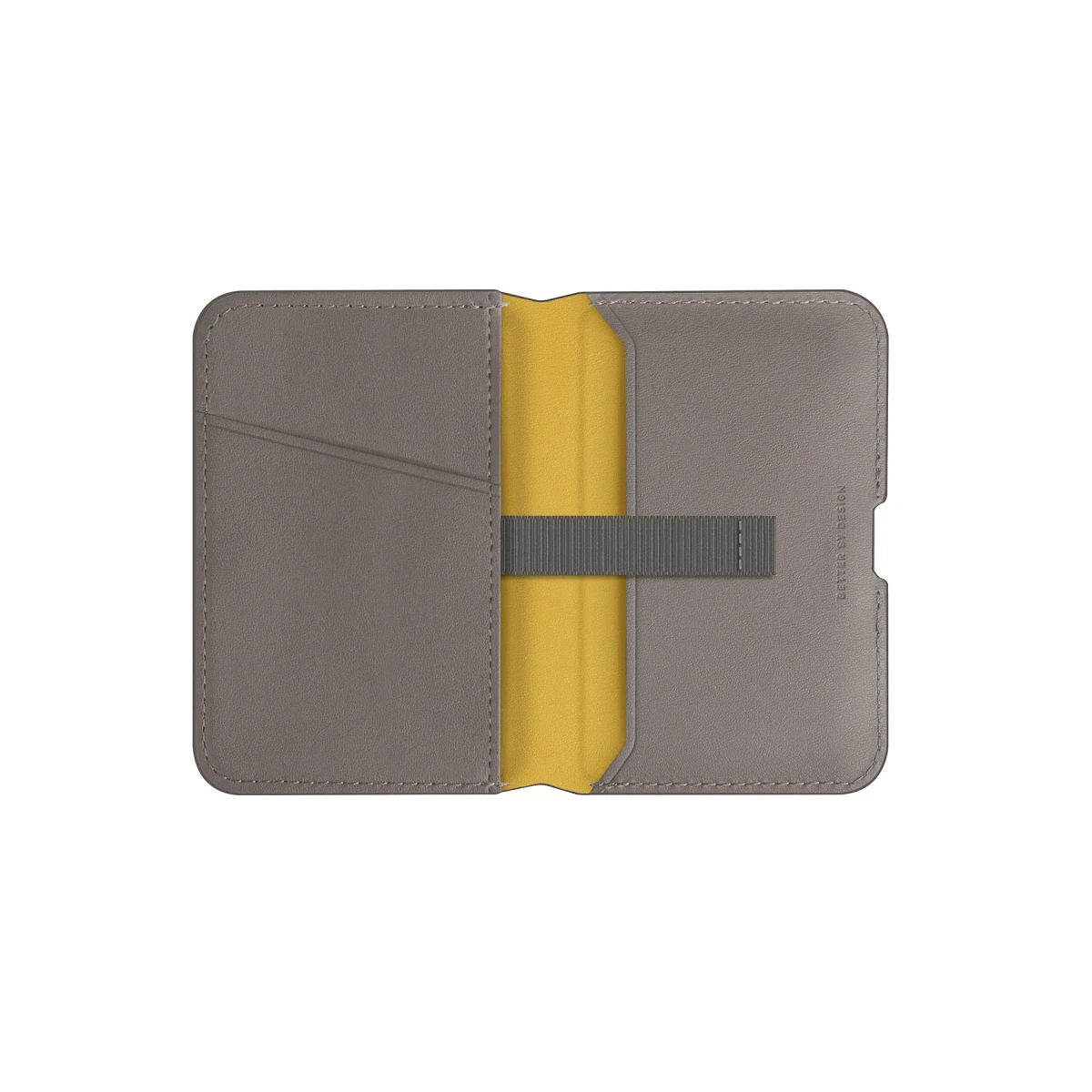 Uniq Lyden DS RFID-Block Manyetik Cüzdan - Koyu Yeşil-Sarı