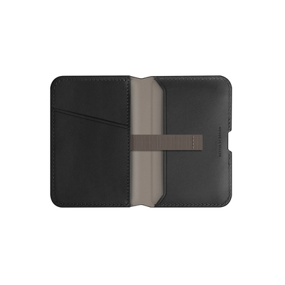 Uniq Lyden DS RFID-Block Manyetik Cüzdan - Siyah-Gri
