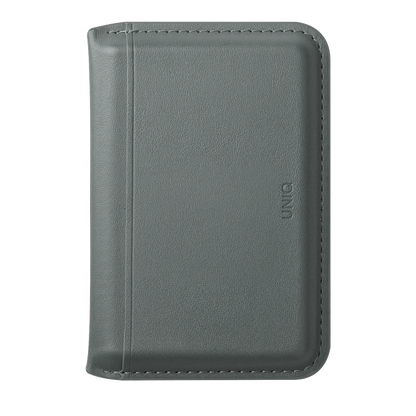 Uniq Lyden DS RFID-Block Manyetik Cüzdan - Yeşil-Bej