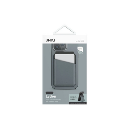 Uniq Lyden DS RFID-Block Manyetik Kartlıklı Stant - Mavi