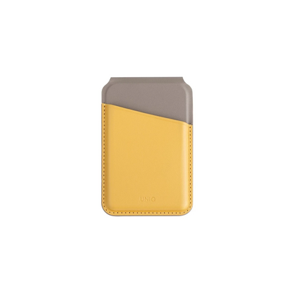 Uniq Lyden DS RFID-Block Manyetik Kartlıklı Stant - Sarı