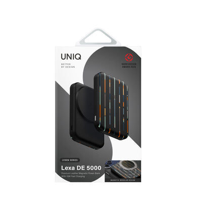 Uniq Lyden Lexa 5.000mAh Manyetik PD Kablosuz Type-C Powerbank