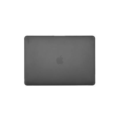 Uniq Apple Macbook Air 13 (2020) Husk Pro Claro Mat Macbook Kapak - Gri